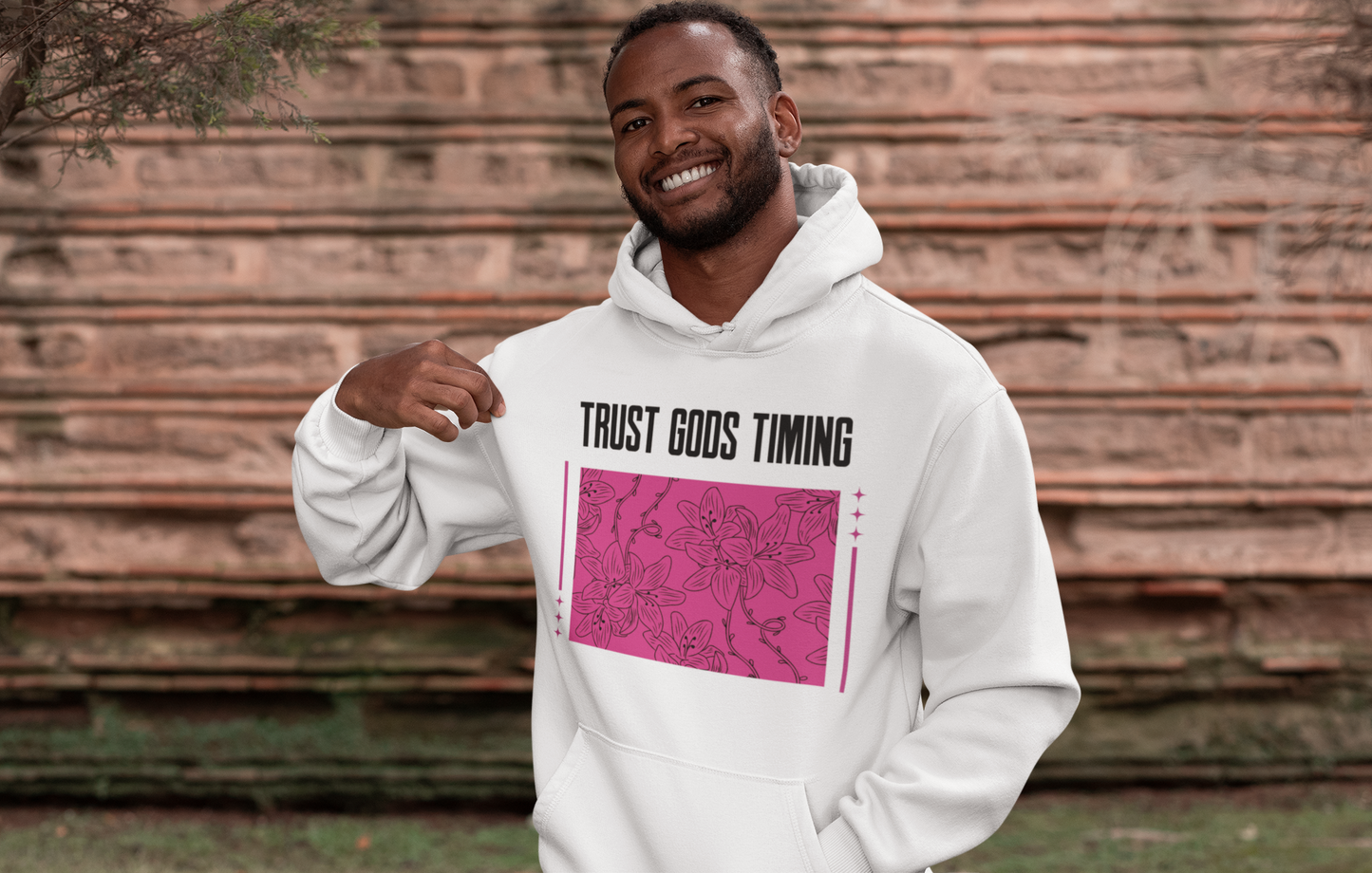 “Trust Gods Timing” Hoodie (Multiple Colors)