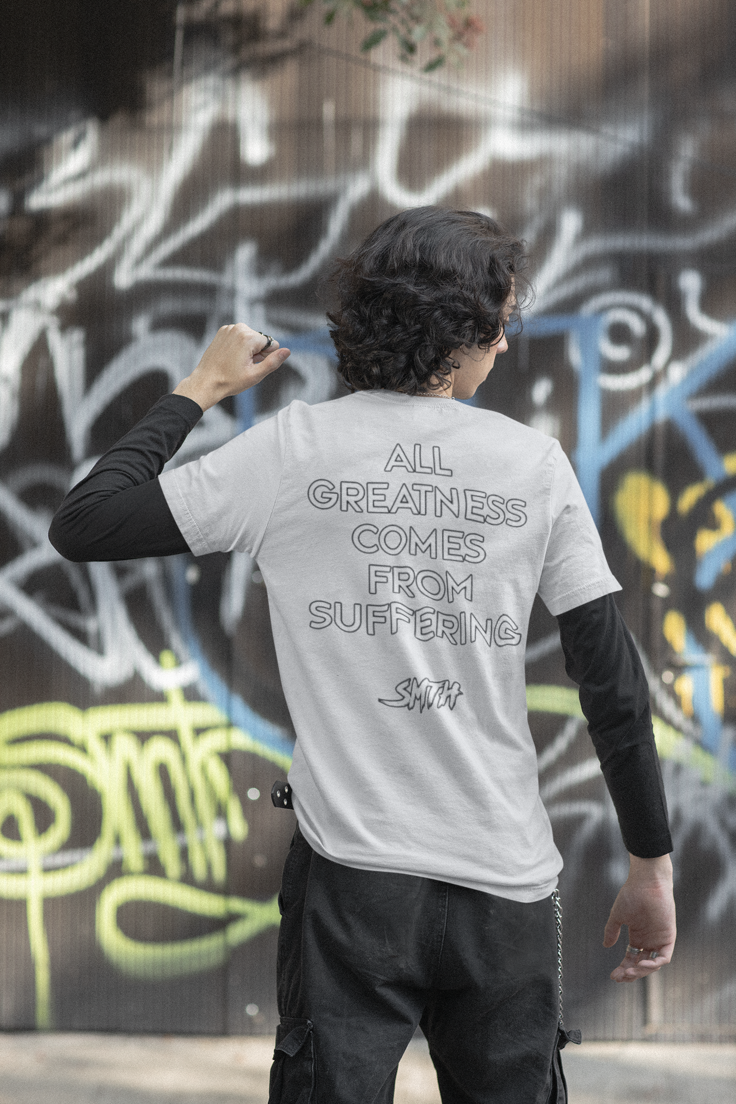 “All Greatness Comes From Suffering” Tee (Multiple Colors)