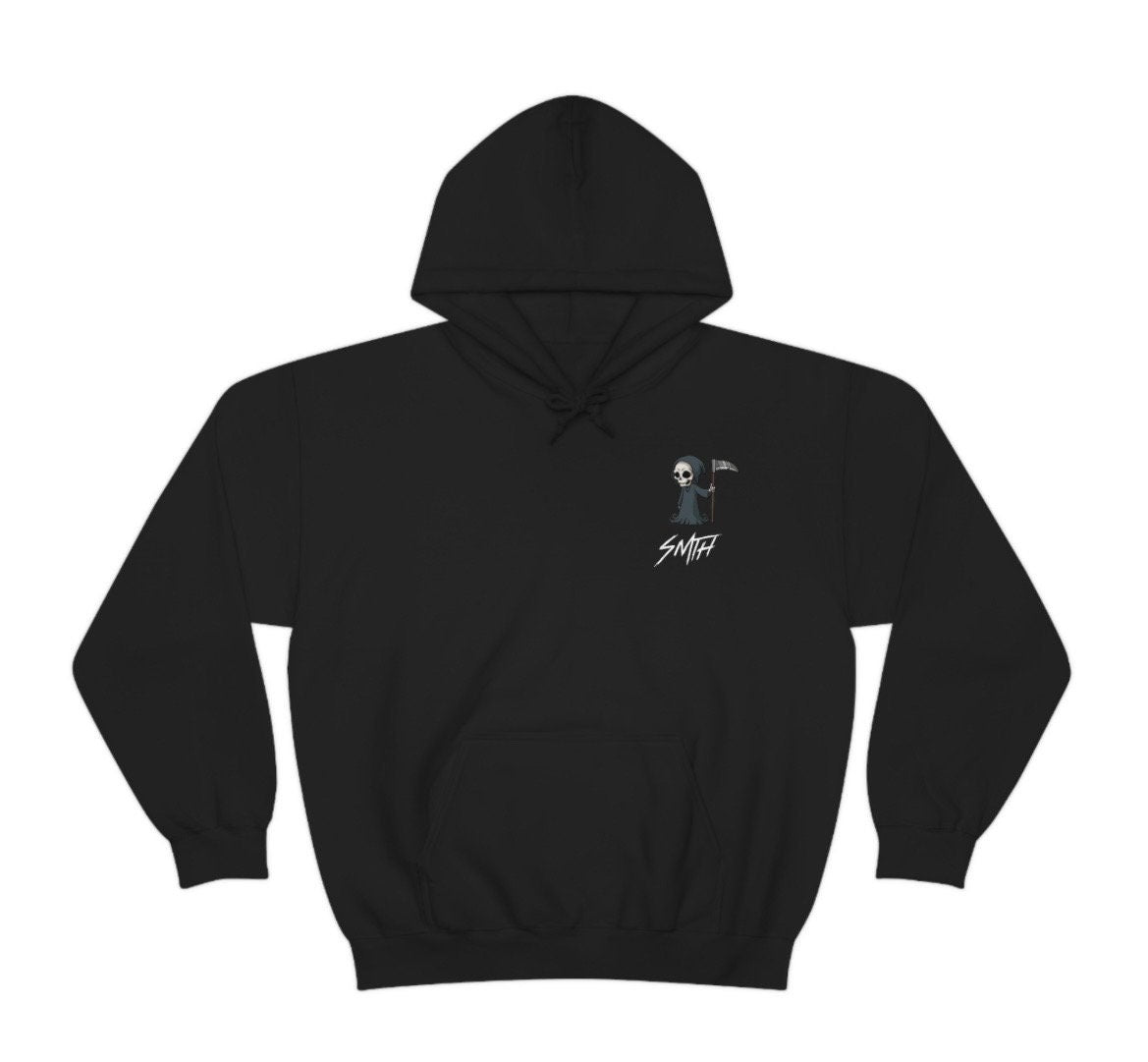 SMTH “Taking Souls” Grim Reaper Hooded Sweatshirt