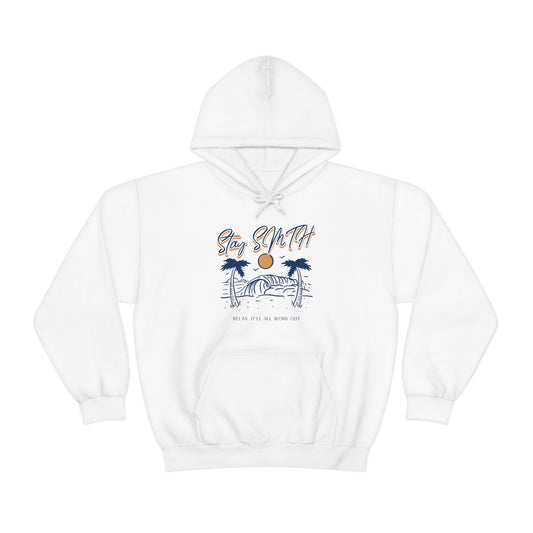 “Relax. It’ll all work out.” Beach Hoodie (Multiple Colors)