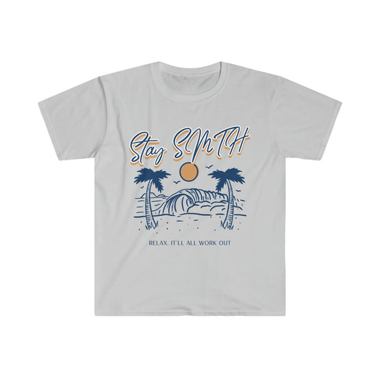 Stay SMTH “Relax” Beach Tee (Multiple Colors)